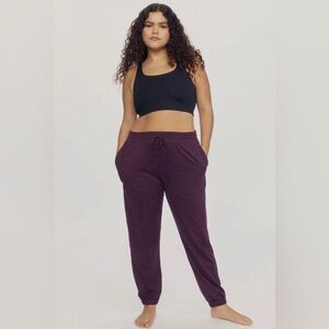 Girlfriend Collective ReSet Joggers | large | plum